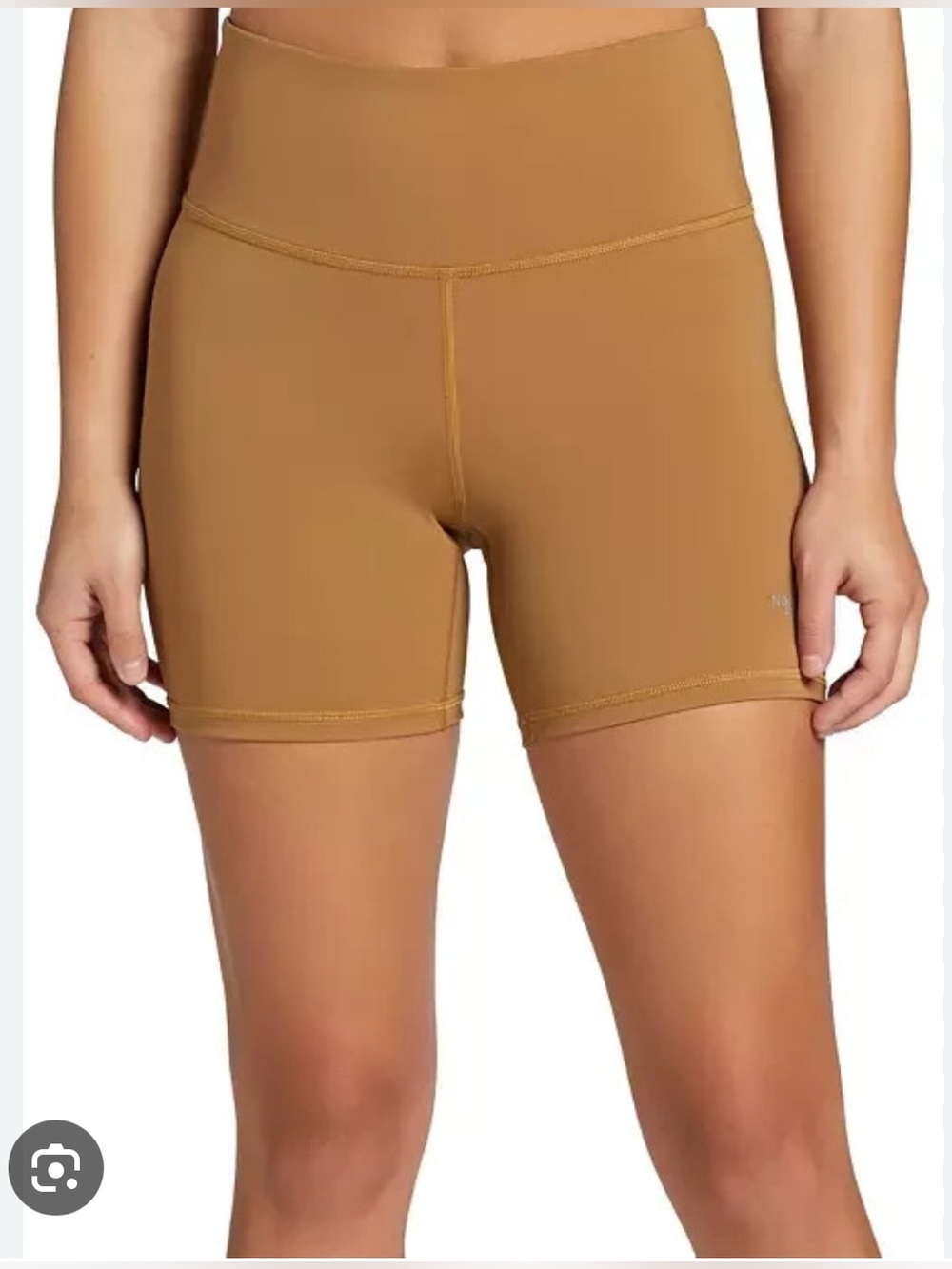 NWOT Women's The North Face Elevation 5" Flash Dry Bike Short in Utility Brown